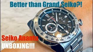 Unboxed Watches: Seiko Ananta SRQ003 Unboxing