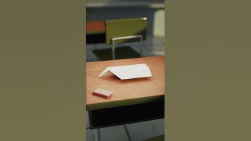 Paper Airplane Flight #animation #blenderrender3d #blender