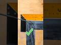 Tricks to make a 90-degree connection with thread #welding #weldings #weld