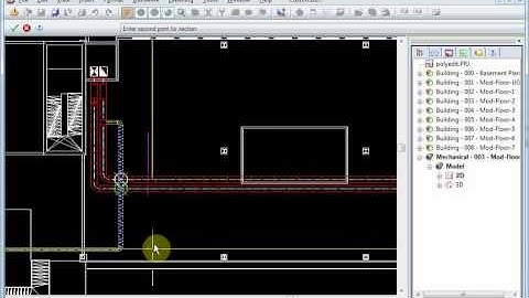 DDS-CAD MEP, Change route to avoid clashes
