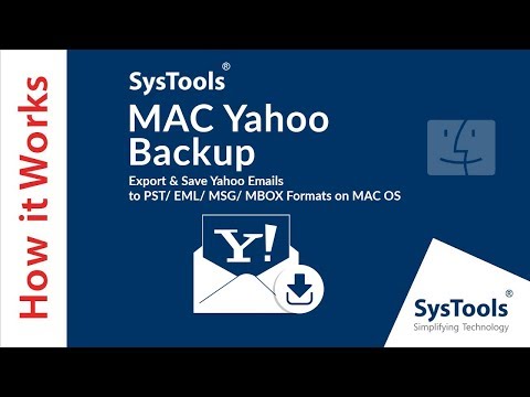 Lejupielādēt / dublēt Yahoo Mail operētājsistēmā Mac OS X un saglabāt cietajā diskā