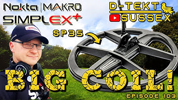 SP35 First Hunt | Nokta Makro Simplex | Park Mode | Metal Detecting UK | New Coil | Episode 103