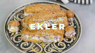 Alfa Pastacılık Yağları&Kısık Ateş Işbirliği Ile Nefis Susamlı Tuzlu Ekler Tarifi