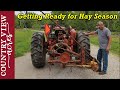 Fixing the Sickle Bar Mower we bought at auction.  New Holland 451 Sickle Bar Mower