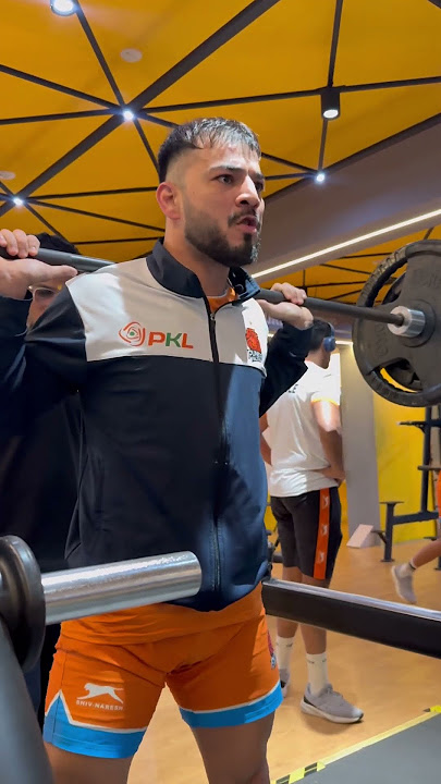 Vishal Bhardwaj Power Training 💪 | Kabaddi Gym Prep