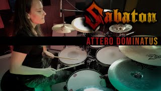 Sabaton - Attero Dominatus (drum cover by Tamara)