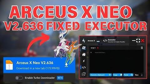 *NEW* Arceus X Neo Executor Official [LATEST VERSION] | Roblox Executor
