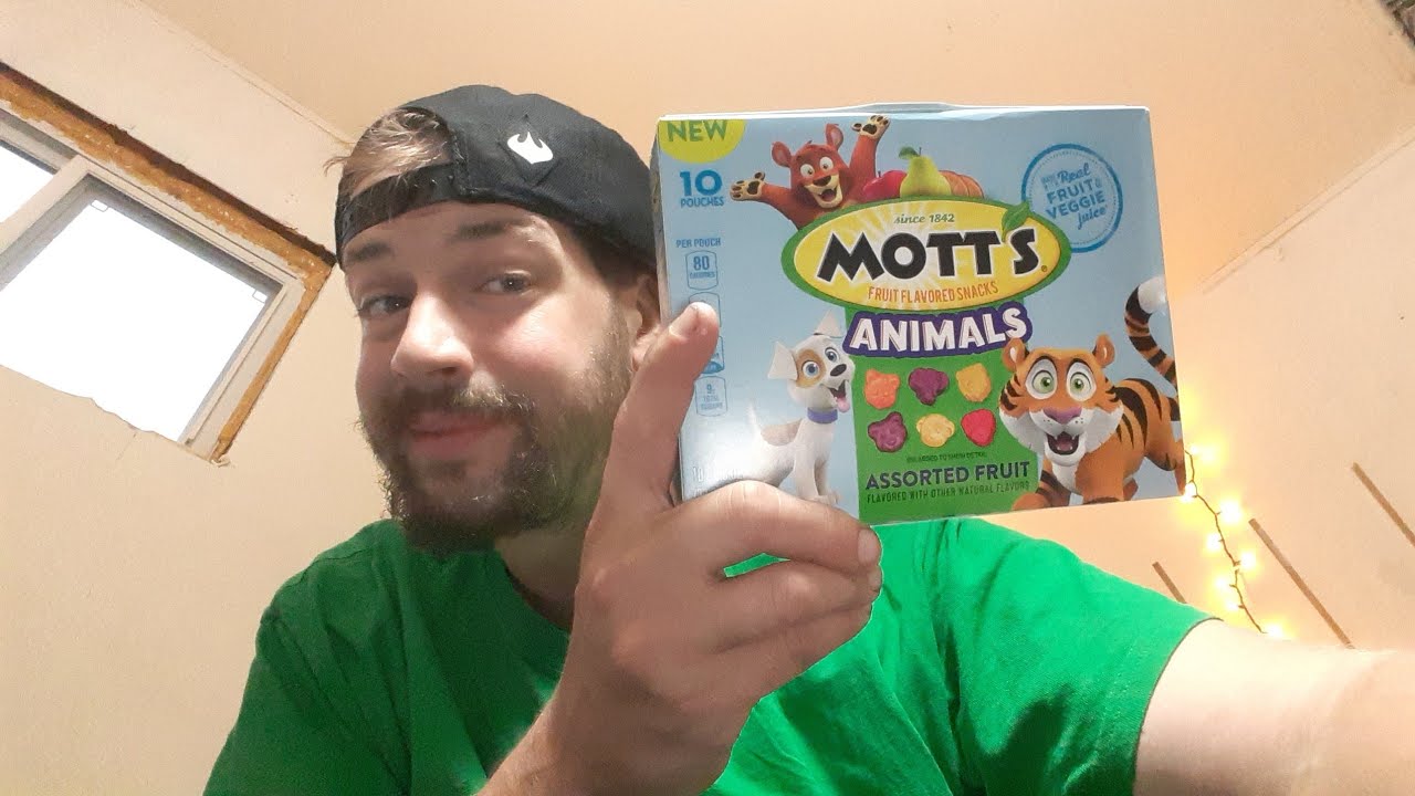 Animal Fruit Snacks ( Gelatin Free ) ( Gluten Free ) by Motts Food / Drink Review