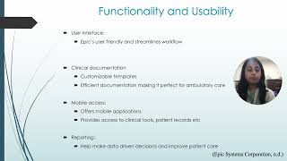 EHR selection
