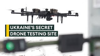 Ukraine's secret site testing attack drones for the frontline