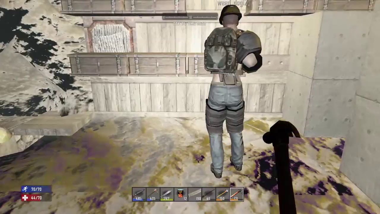 7 Day To Die PS4 Gameplay by HoRa_Paccione & Weed_Dog Special with duplication glitch 121Gamers