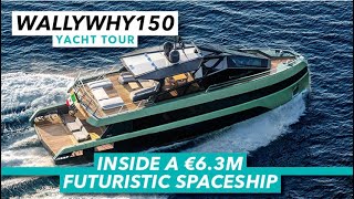 The ultimate designer space ship | WallyWhy 150 full tour | Motor Boat & Yachting