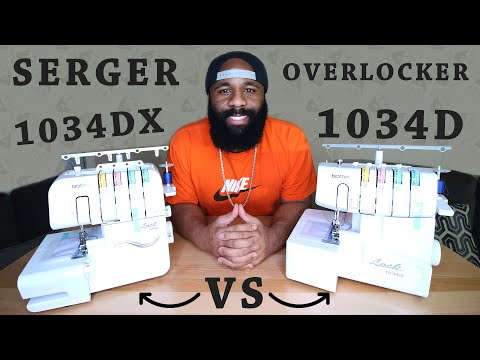 Brother 1034D vs Brother 1034DX Serger / Overlocker Machines 🧵 | Unboxing & Comparison 🌟