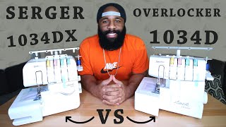 Brother 1034D vs Brother 1034DX Serger / Overlocker Machines  | Unboxing & Comparison