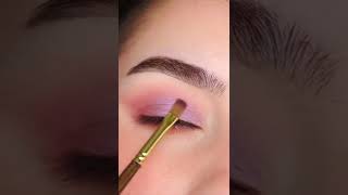 Try this Easy Pink and Purple Eyeshadow look for Spring!!!💕💕💕 #shorts