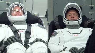 SpaceX Demo-2 Astronauts Suit Check