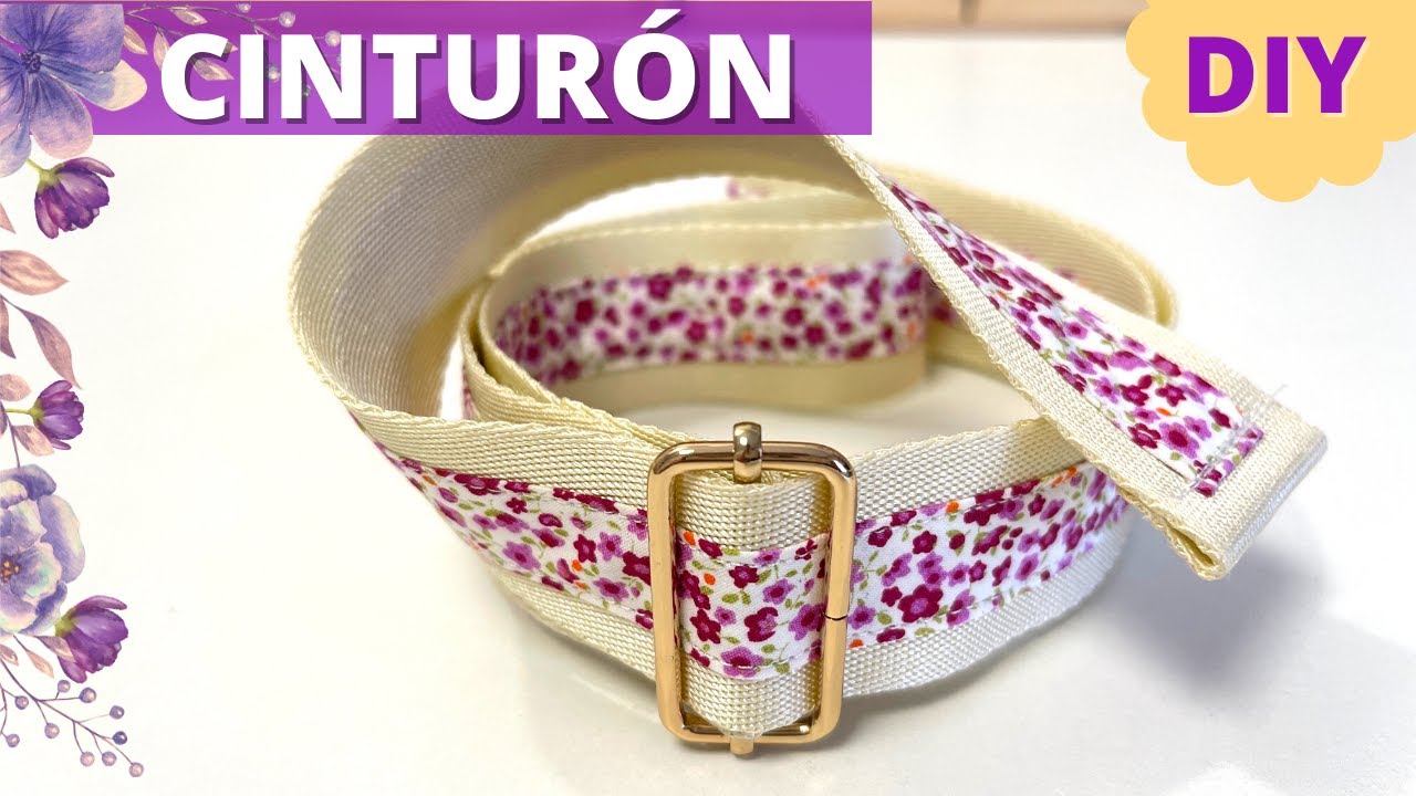COMO HACER UN CINTURÓN CON ESTILO DIY| Yuyis Creations - YouTube