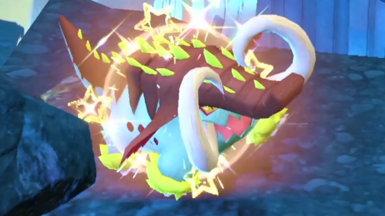 ポケモンスケールワールド イダイナキバの色違い ポケモンSV】色違い