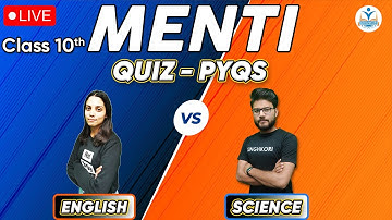 SOCIAL SCIENCE vs SCIENCE | 🔥CLASS 10TH - MENTI QUIZ - PYQ