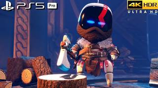 Astro Bot (PS5 Pro) 4K 60FPS HDR Gameplay (Part 2 - Tentacle System - All Collectibles)