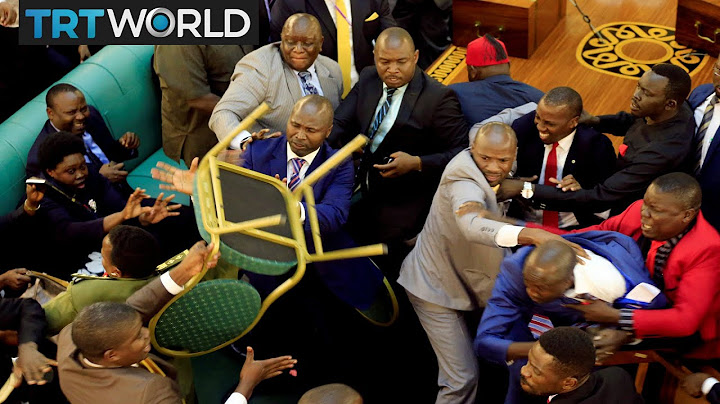 Uganda Politics: MP's scuffle over presidential age limit debate