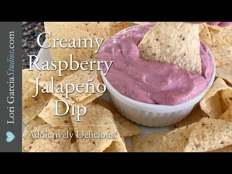 Creamy Raspberry Jalapeno Dip