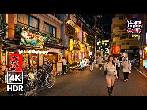 Japan Night Walk – Real Osaka Nightlife | Temma | 4K HDR