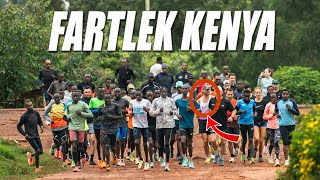 KENYAN FARTLEK: THE HARDEST TRAINING | Kenya Training Camp