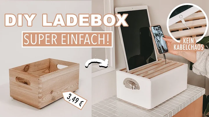 DIY Handy + Tablet Ladestation als perfektes Gesch...