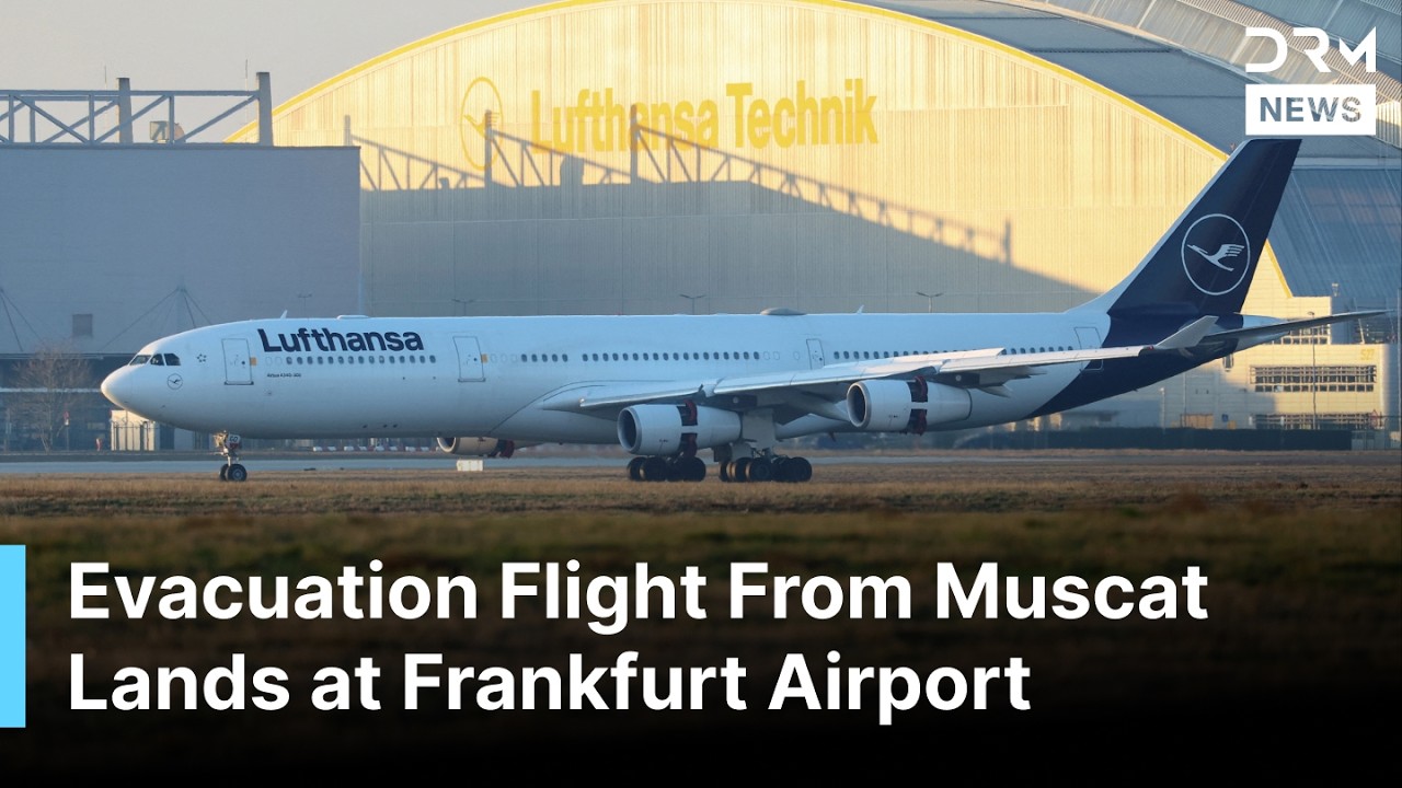 JUST IN: Evacuation Flight From Muscat Lands in Frankfurt Carrying Middle East Travelers | AC1B