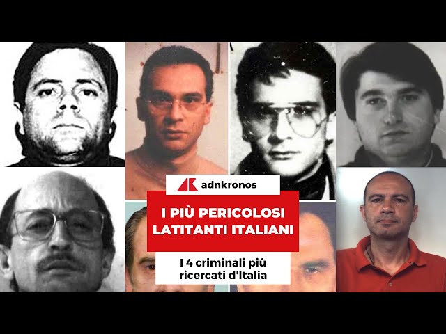 Latitanti italiani: i 4 criminali più ricercati d'Italia - YouTube