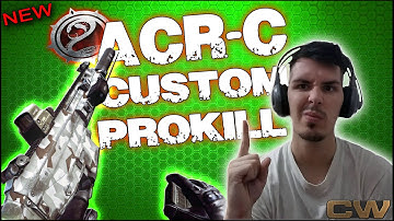 Contract Wars - ACR-C Custom Hardcore PROKILL (Facecam+Commentary)