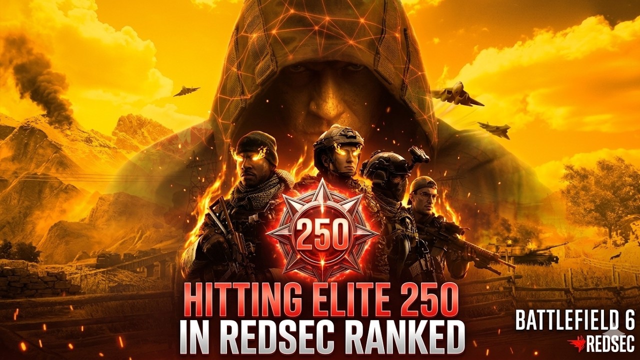 Redsec All Ranks Making It To Elite 250 In The New Ranked Mode In Redsec! - YouTube