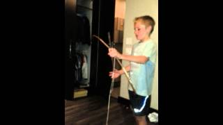 The grappling hook arrow turial (a new invention)