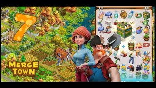 Merge Town : Design Farm 🍞Level 7 🥕 Part 7 screenshot 4
