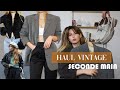 HAUL VINTAGE SECONDE MAIN : Mes pépites et mes déceptions