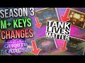 Season 3 Mythic+ Dungeon Nerfs - Tank Lives Matter