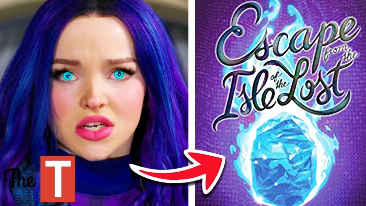 NEW Descendants 3 Clues Revealed From Newest Book Escape From The Isle ...