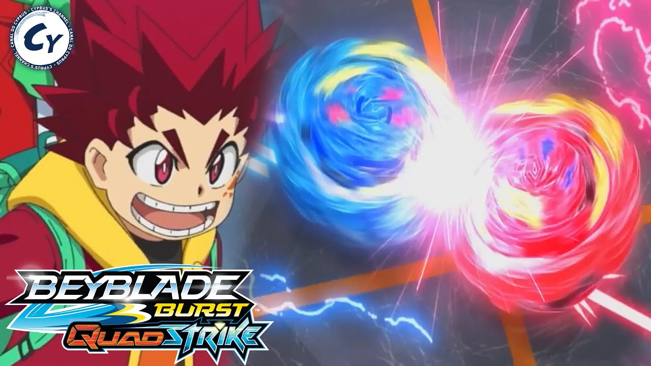 QUADRA DESAFIA e HUMILHA HIKARU EP 12 Beyblade Burst Quad Strike 