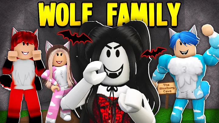 VAMPIRE Daughter Adopted By WOLF Family! (Roblox B...