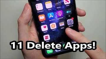 iPhone 11 How to Delete Apps!