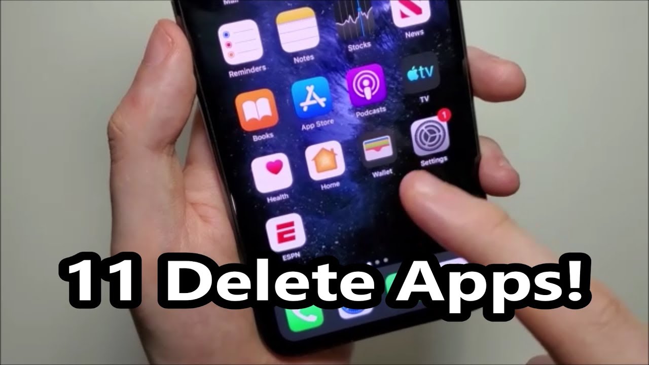 47 Top Pictures How To Delete Apps On Iphone 11 : Ios Can Automatically Uninstall Apps That Haven T Been Used In A While