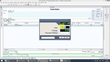 SQL ACCOUNTING SYSTEM GST 023 CASH SALES