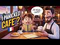 Learn French 🇫🇷 at a Café ☕ | Beginner Story That Makes Ordering Feel Effortless (A1–A2)
