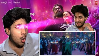 Angaaron (The Couple Song) Lyrical Video Reaction | Pushpa 2 The Rule | Allu Arjun | Rashmika