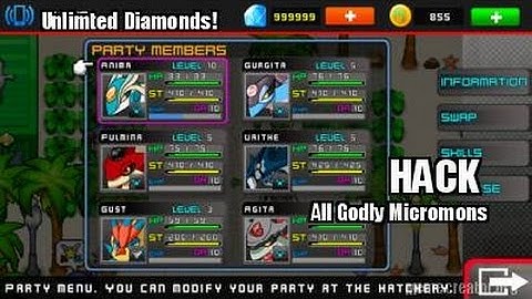 Unlimited Diamonds All Godly Micromon Hack