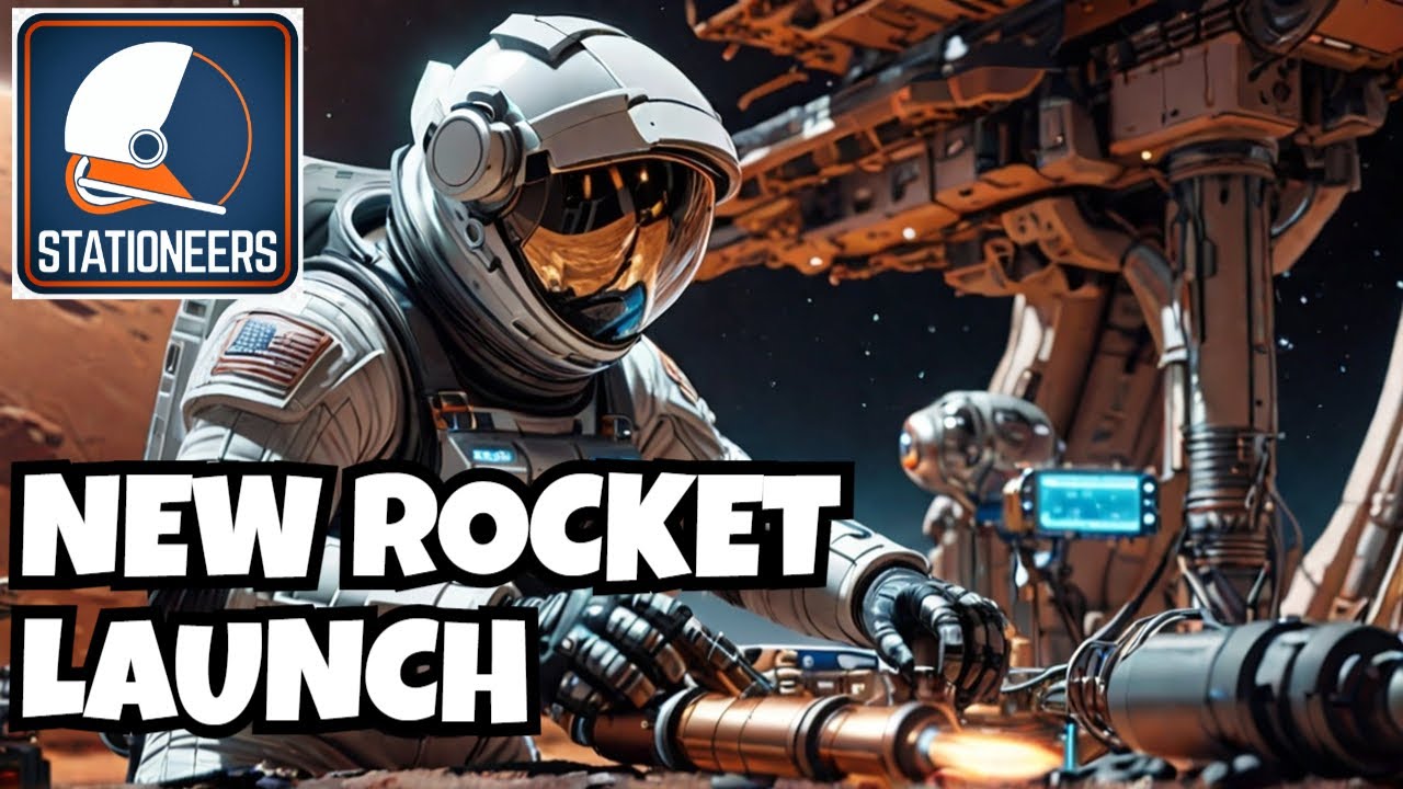 Building a new rocket on Mars - Stationeers E32 - YouTube