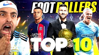 DÜNYANIN EN İYİ 10 FUTBOLCUSU ! BALLON D'OR 2023 !