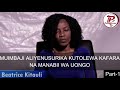Part1 USHUHUDA WA BEATRICE KITAULI MUIMBAJI ALIYENUSURIKA KUTOLEWA KAFARA NA MANABII WA UONGO