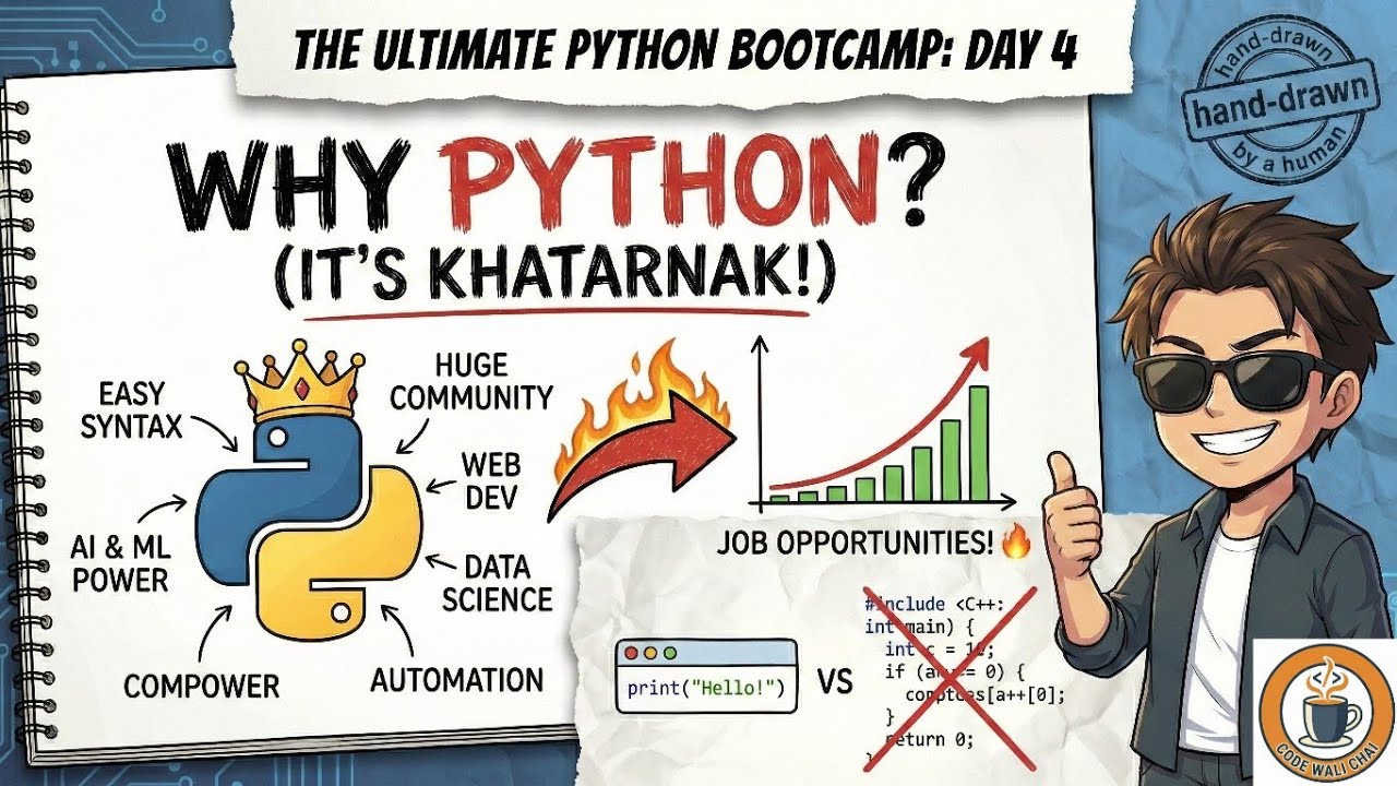 Why Python is the #1 Programming Language? (It’s NOT just "Easy") ☕ 
